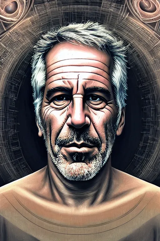 Cinematic Portrait Of Jeffrey Epstein. Centered, | Stable Diffusion ...