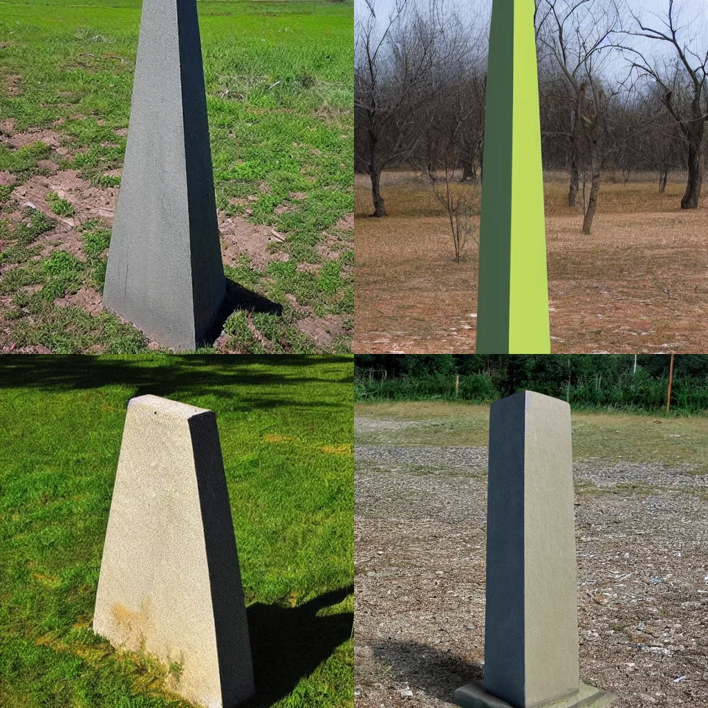 Prompt: weird alien obelisk