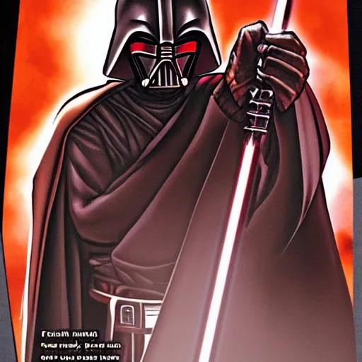 Prompt: darth revan from knights of the old republic in london, comic book, dark