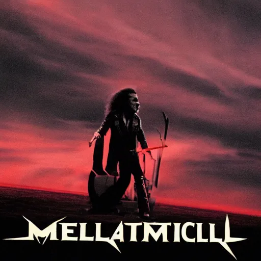 Image similar to metallica album cover