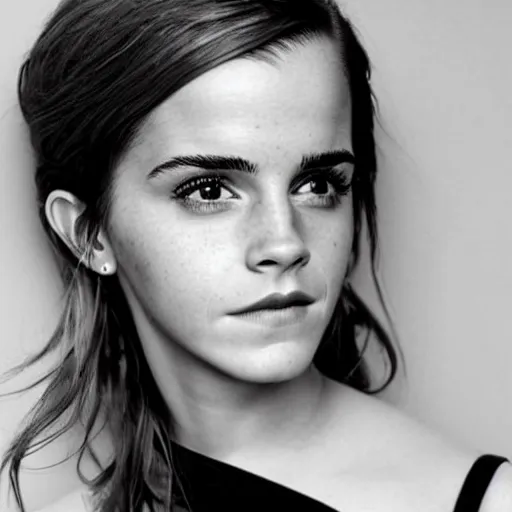 Image similar to emma watson as a tomato