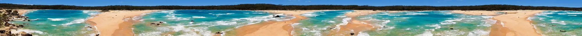 Prompt: A stunning Australian Beach