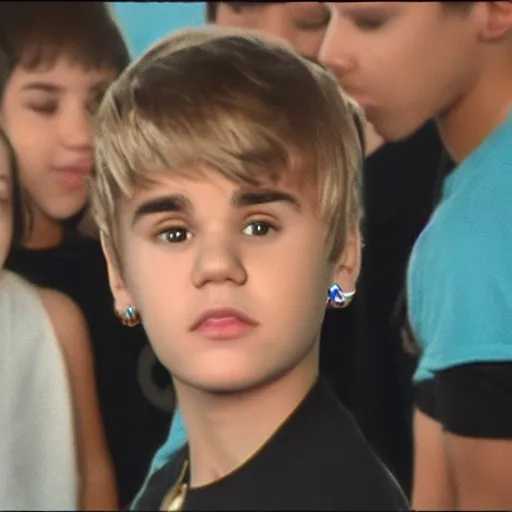 Image similar to justin bieber from the baby music video