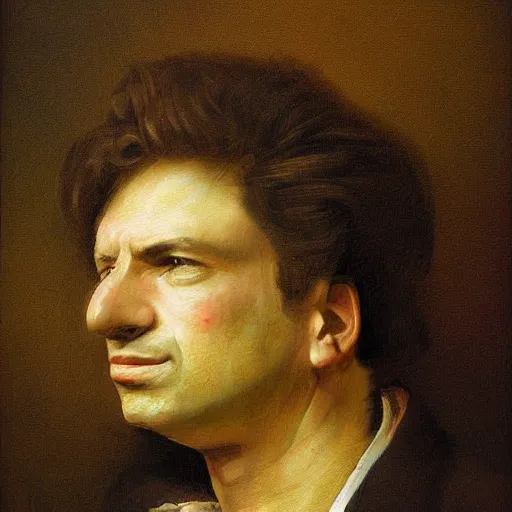 Prompt: high detailed painting of Joseph Blauwal by Jiovanni Vespuchi, high dynamic range