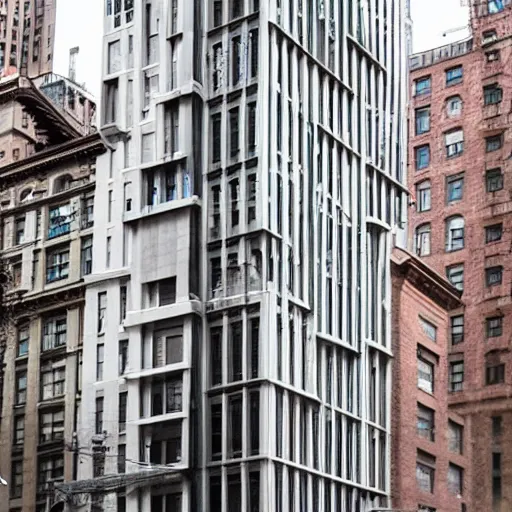 Image similar to the coolest building in new york, architecture