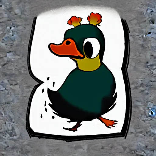 Image similar to dark lord duck