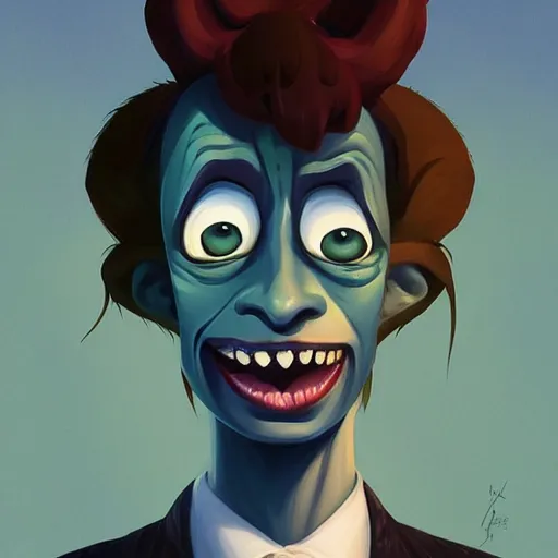 Image similar to face icon stylized minimalist beetlejuice, loftis, cory behance hd by jesper ejsing, by rhads, makoto shinkai and lois van baarle, ilya kuvshinov, rossdraws global illumination