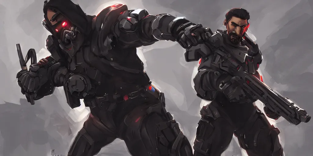 Overwatch reaper art  Overwatch reaper, Overwatch, Gabriel reyes overwatch