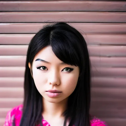 Image similar to Photo portrait of a young Asian woman , EOS-1D, f/1.4, ISO 200, 1/160s, 8K, RAW, unedited, symmetrical balance, in-frame