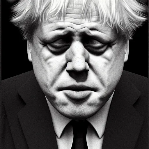 Prompt: ultra realistic Boris Johnson crying on the naughty step with a pool of tears under him, 8k, perfect lighting, high contrast, wide-angle, Nikon mirrorless, sad, trending on artstation, brexit