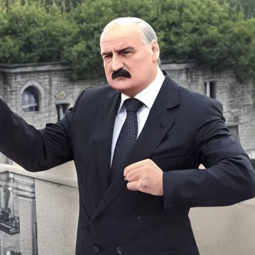 Image similar to Alexander Lukashenko as Vito Corleone