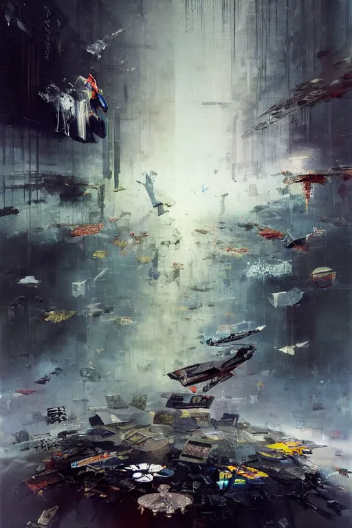 Prompt: the emperor will not judge you by your medals and diplomas but by your scars., by ryohei hase, by john berkey, by jakub rozalski, by john martin