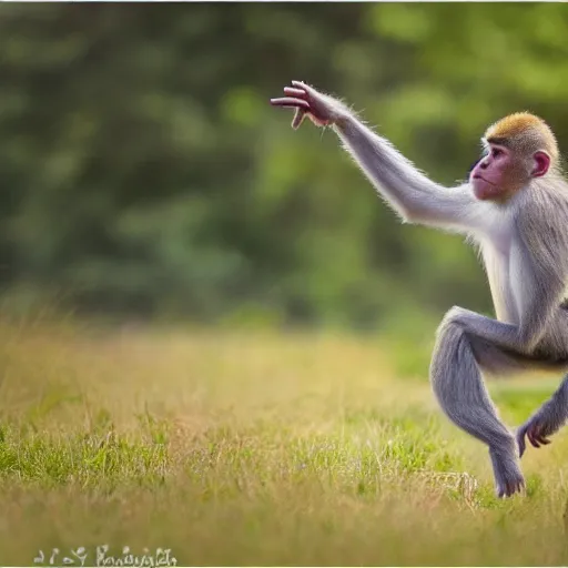 Image similar to dancing monkey, 8k, 4k, professional photography, award winning photo