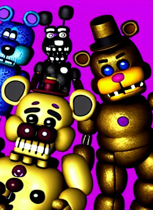 Prompt: five nights at freddy's