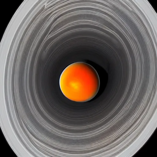 Image similar to saturn made out of hair, fluffy, orange, 8 k, hyper realistic photo,