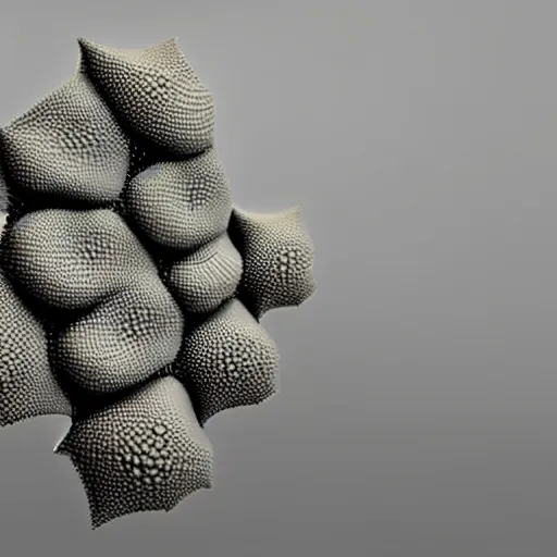 Image similar to photorealistic 3 d rendering of 3 d cellular automata developed. highly detailed octane render and vray, volumetric lighting, raytracing, unreal engine