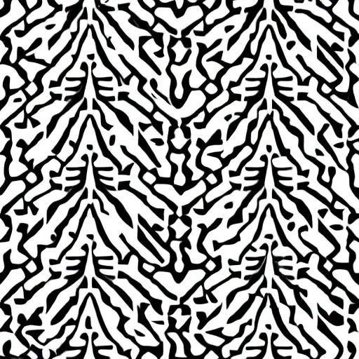 Image similar to Simple Black and white SVG pattern