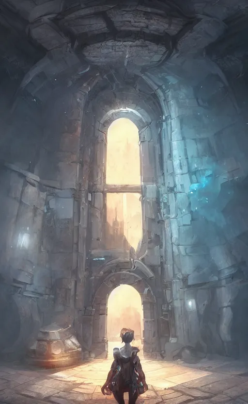 Prompt: a portal to another dimension, dynamic lighting, photorealistic fantasy concept art, trending on art station, stunning visuals, creative, cinematic, ultra detailed