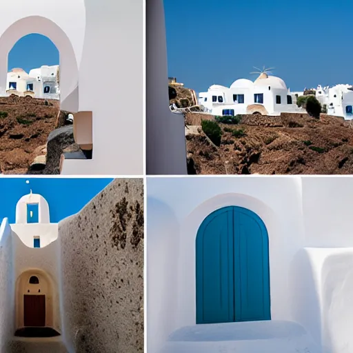 Image similar to minneapolis - santorini, award winning architectural photography