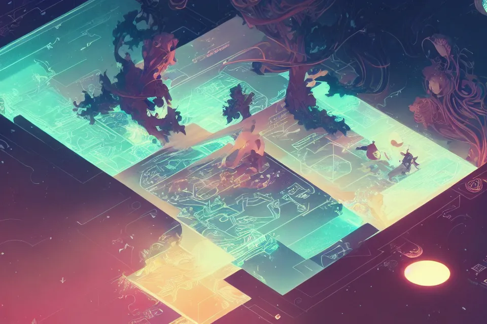 Image similar to beautiful render of user interface, tarot by victo ngai and andreas rocha and greg rutkowski, trending on artstation, unreal engine, 8 k hd wallpaperjpeg artifact, blur, artfact