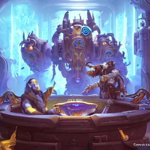 Image similar to cloning chamber, steampunk cloning tub, cloning wires, dna experiment, twin cloning, cloning experiment, cloning spell, bright masterpiece artstation. 8 k, sharp high quality artwork in style of jose daniel cabrera pena and greg rutkowski, concept art by tooth wu, blizzard warcraft artwork, hearthstone card game artwork