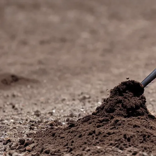 Image similar to mole digging