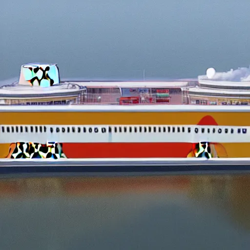 Image similar to mcdonalds cruise ship