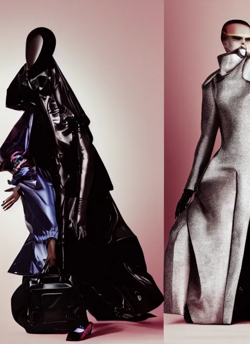 Image similar to Balenciaga photoshoot 2049 by nick knight