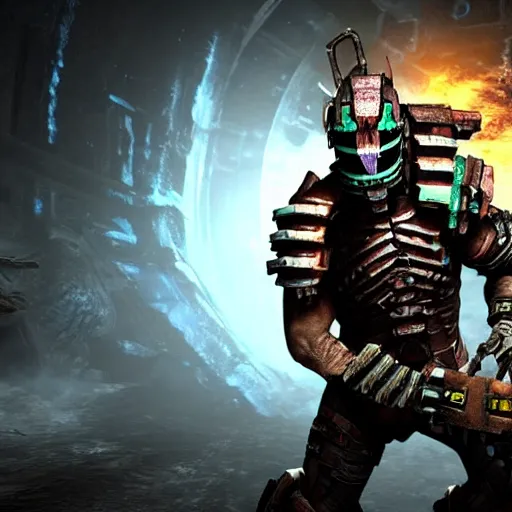 Image similar to Dead Space as a Diablo game, ARPG, next gen game, High Resolution Textures, Unreal Engine, 4K