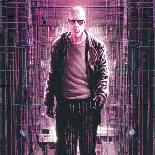 Image similar to neuromancer