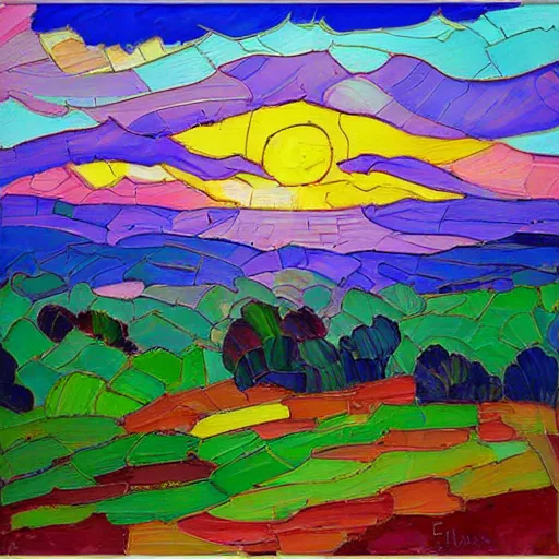 Image similar to sun landscape by erin hanson