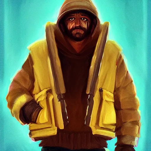 Prompt: kenny, trending on artstation