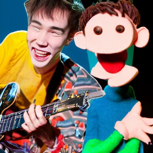 Image similar to jacob collier claymation