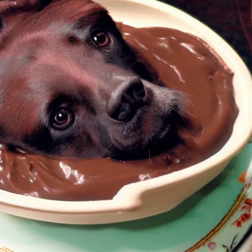 can dogs eat chocolate pudding