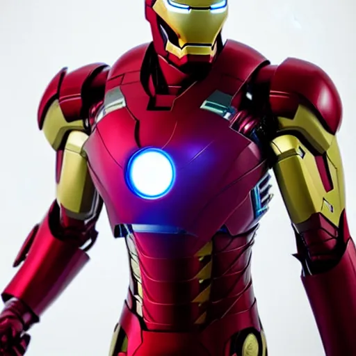 Image similar to still photo of futuristic bleeding edge iron man suit, highly detailed, photorealistic portrait, bright studio setting, studio lighting, crisp quality and light reflections, unreal engine 5 quality render