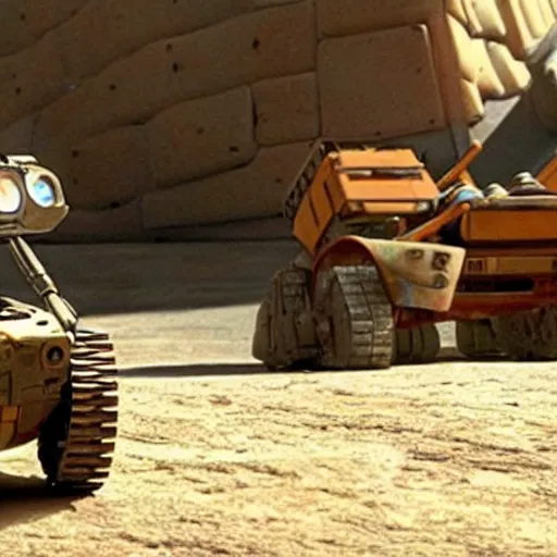 Image similar to still of xavi hernandez in wall • e ( 2 0 0 8 )