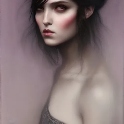 Image similar to portrait by Tom Bagshaw