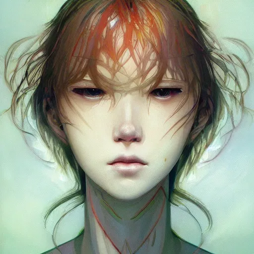 Prompt: prompt : lightning portrait soft light painted by james jean and katsuhiro otomo and erik jones, inspired by evangeleon anime, smooth face feature, intricate oil painting, high detail illustration, sharp high detail, manga and anime 1 9 9 9