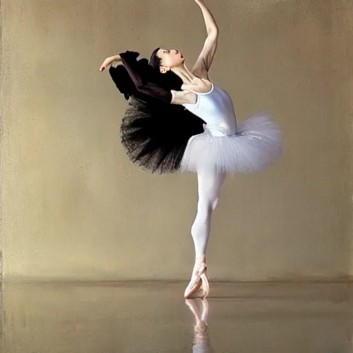 Prompt: ballerina, quang ho, adrienne stein