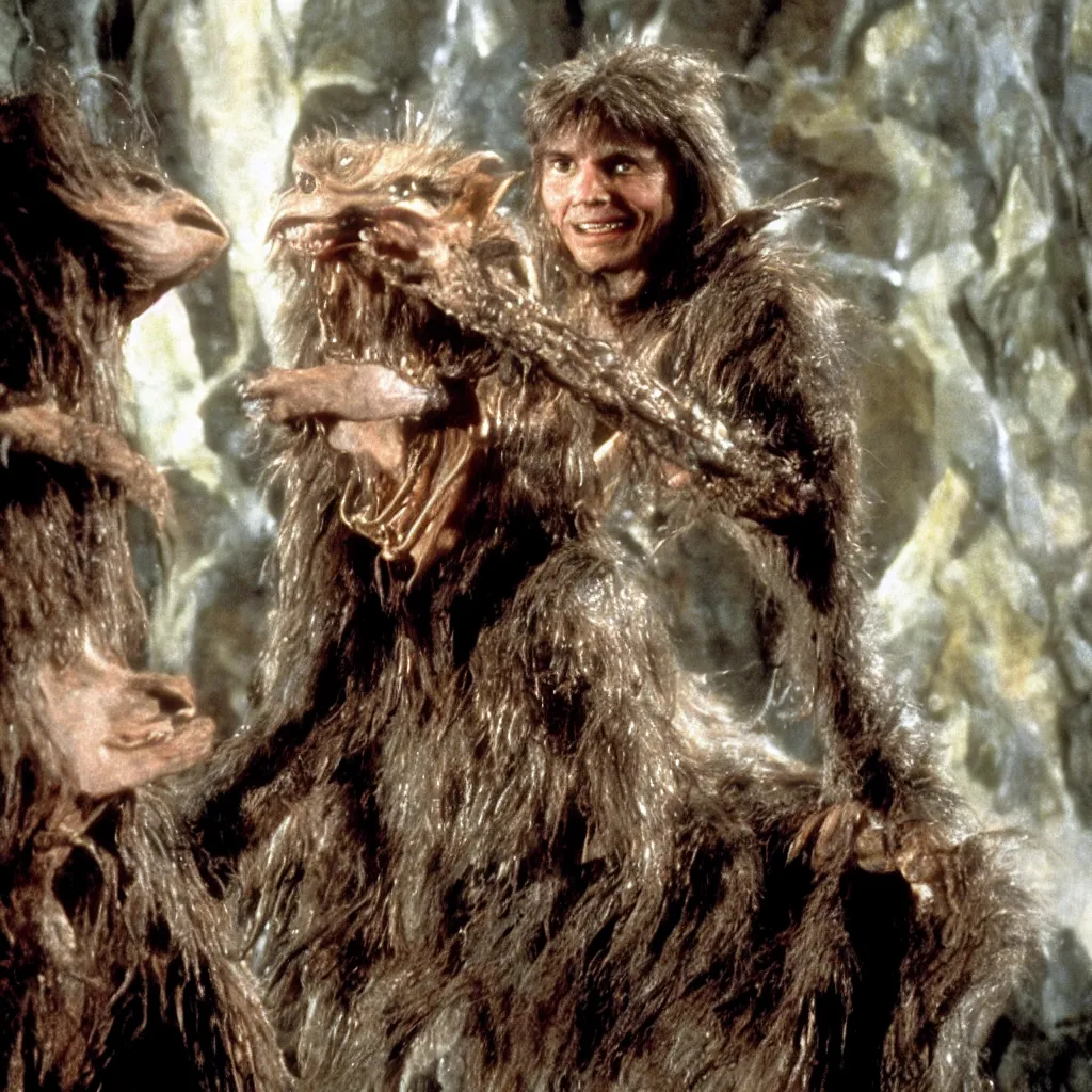 Prompt: Tom Cruise in The Dark Crystal