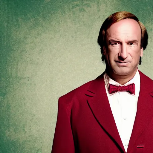 Prompt: Saul Goodman, brown gradient background HEIGHT 640 WIDTH 448