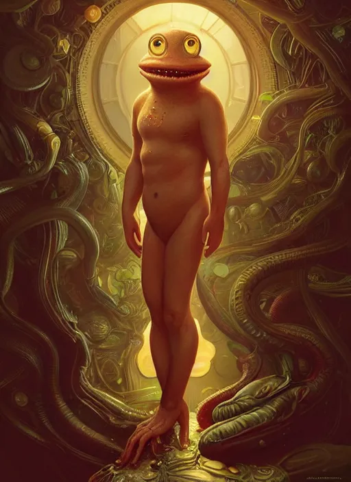 Prompt: far away, full body shot of elon musk as slimy anthropomorphic mollusk character, drool, wide angle, intricate, elegant, highly detailed, digital painting, artstation, concept art, wallpaper, smooth, sharp focus, illustration, art by artgerm and greg rutkowski and alphonse mucha