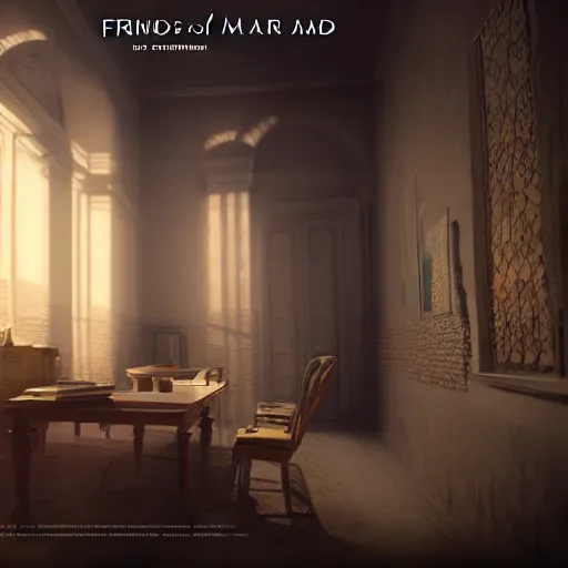 Image similar to Friends of Mr Cairo, digital art, render, unreal engine, award winning, very beautiful