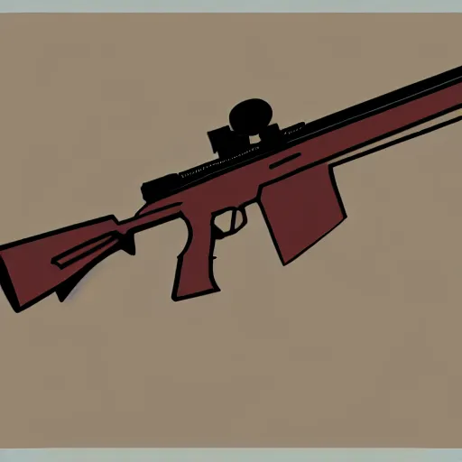 Prompt: internet forum sniper, illustrated, detailed