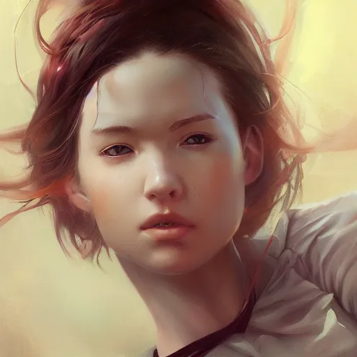 Image similar to lauren walsh lovingly cradling an avacado, fullbody, ultra high detailed, oil painting, greg rutkowski, charlie bowater, yuumei, yanjun cheng, lauren walsh, unreal 5, daz, hyperrealistic, octane render, rpg portrait, dynamic lighting, fantasy art, beautiful face