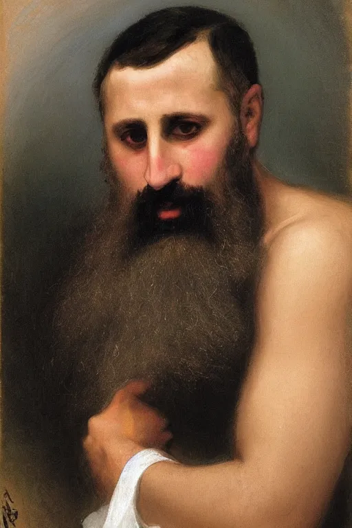 Image similar to Herzl, bouguereau