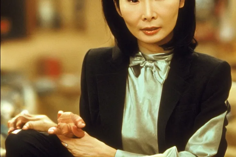 Prompt: Maggie Cheung in Seinfeld