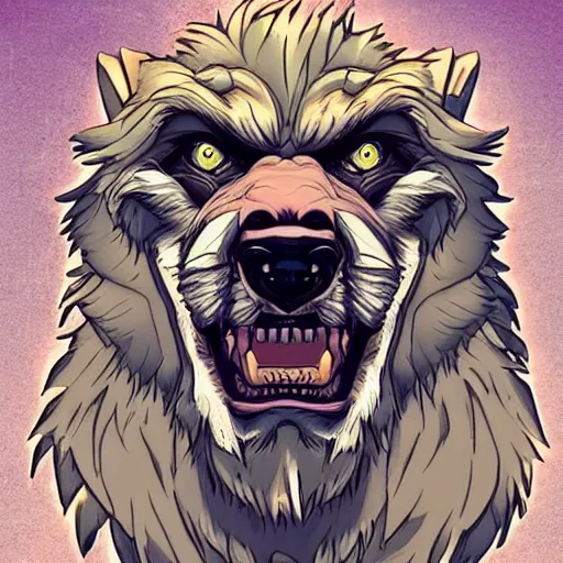 Image similar to Mr Beast as an actual beast, very detailed