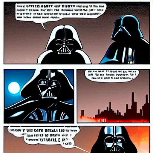 Image similar to darth vader committing tax fraud