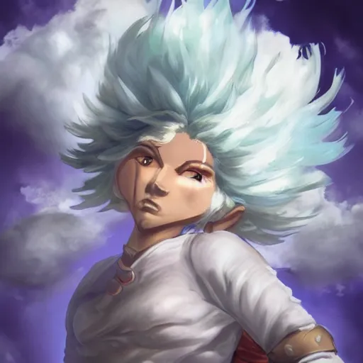 Image similar to cloud genasi